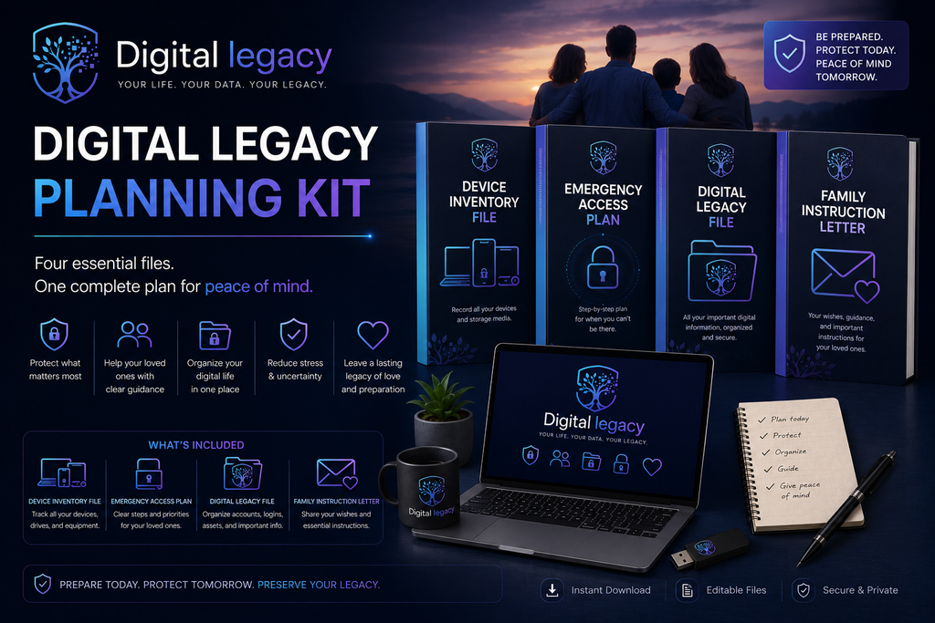 Digital Legacy Planning Kit