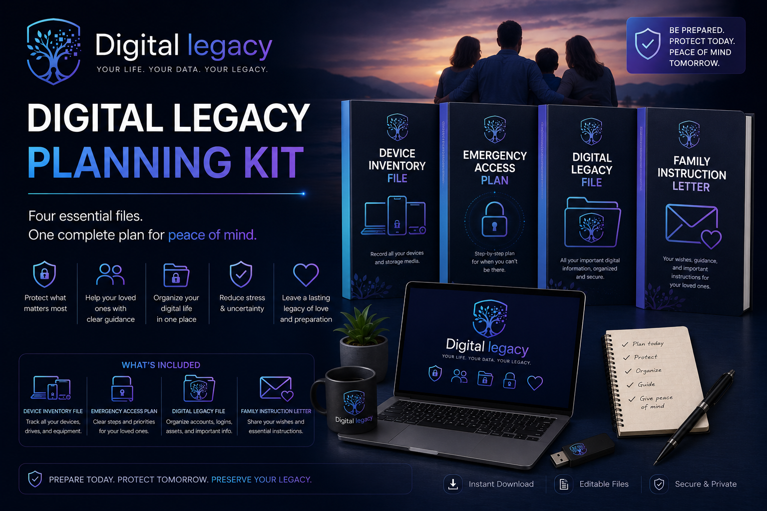 Digital Legacy Planning Kit